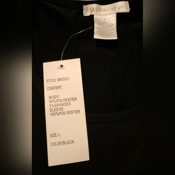 Design History Floral Puff Sleeve Top NWT - Picture 4 of 4